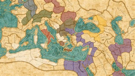 Plan your conquest with Total War: Rome 2 interactive map.